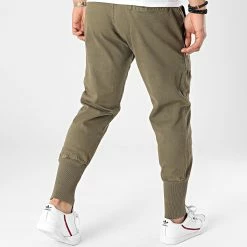 De gros ⭐ Jogger Pant B5648 Vert Kaki de 2Y Premium 🔔 -2Y Premium Soldes 2y premium 252201 B5648 2 KHAKI 20210219T131609 04