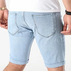 De gros 🛒 Short Jean B4400 Bleu Denim de 2Y Premium 😉 -2Y Premium Soldes 2y premium 265971 B4400 BLUE 20210517T115033 04