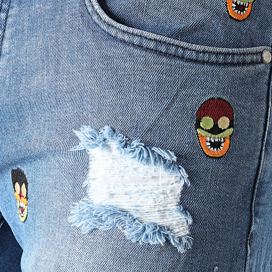 Vente flash 😉 Short Jean Slim K5100 Bleu Denim de 2Y Premium 👍 5 Vente flash 😉 Short Jean Slim K5100 Bleu Denim de 2Y Premium 👍 – Image 3