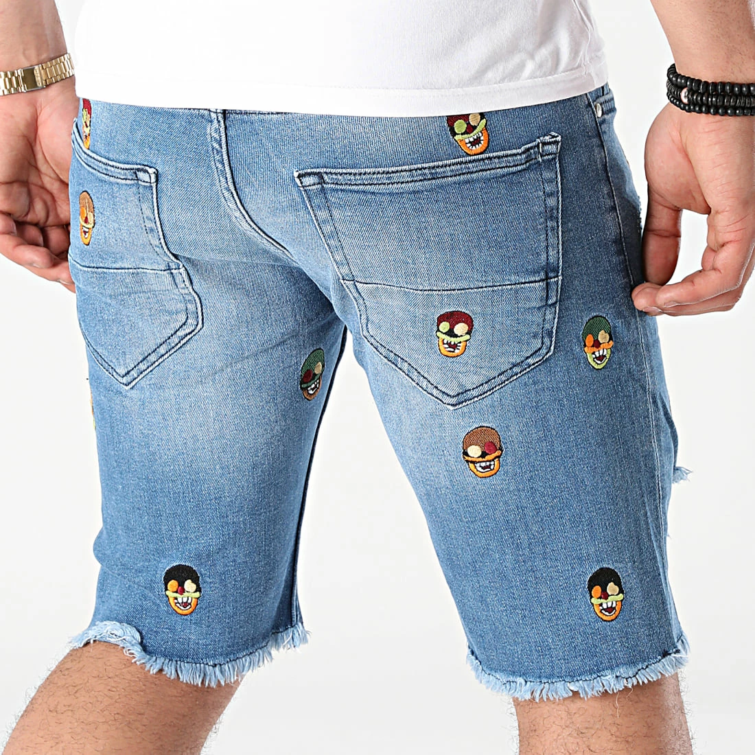 Vente flash 😉 Short Jean Slim K5100 Bleu Denim de 2Y Premium 👍 6 Vente flash 😉 Short Jean Slim K5100 Bleu Denim de 2Y Premium 👍 – Image 4