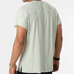 Remise 🔔 Tee 👕 Shirt Sans Manches A Rayures 1041 Vert Clair Blanc de 2Y Premium 🎉 -2Y Premium Soldes 2y premium 270754 Y 1041 MINT 20210624T135533 04