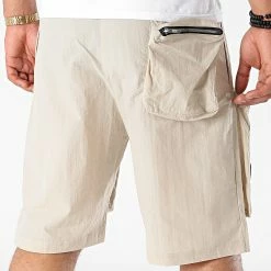 Meilleure affaire 🎉 Short Cargo 5270 Beige Réfléchissant de 2Y Premium 🔥 -2Y Premium Soldes 2y premium 270797 BRS SH 5270 BEIGE 20210621T115922 04