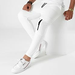 Le moins cher ⭐ Pantalon Jogging 2012 Ecru de 2Y Premium 🧨 -2Y Premium Soldes 2y premium 270828 AD P2012 ECRU 20210621T112019 03