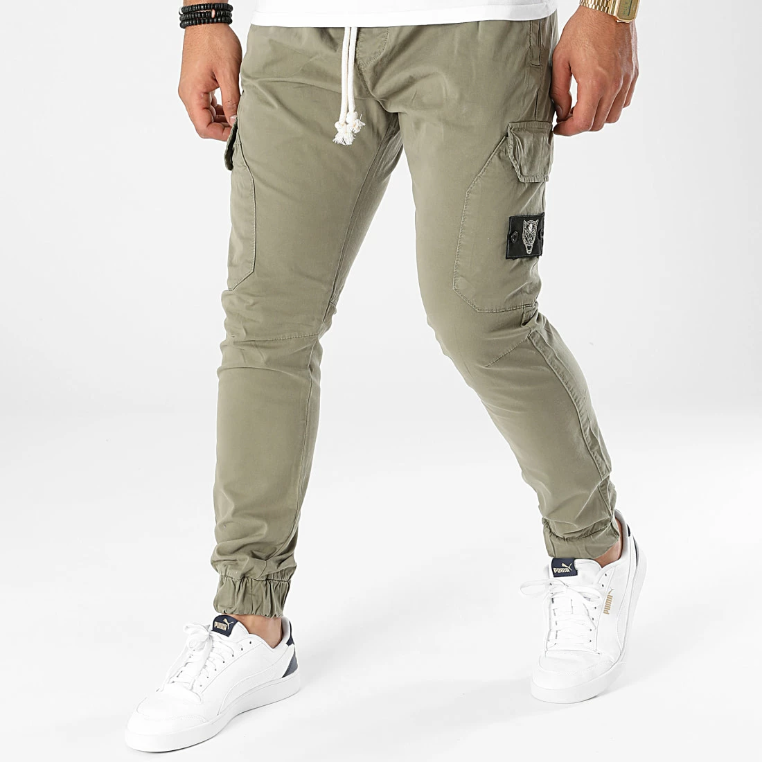 Tout neuf 🔔 Jogger Pant 6289 Vert Kaki de 2Y Premium 🔥 3 Tout neuf 🔔 Jogger Pant 6289 Vert Kaki de 2Y Premium 🔥