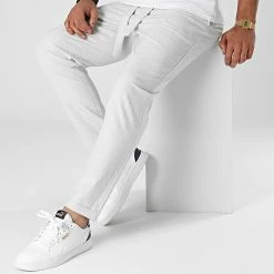 Offres 😍 Pantalon 2024 Gris Clair Chiné de 2Y Premium 🥰 -2Y Premium Soldes 2y premium 281855 AD P2024 LT GREY 20210903T161402 03