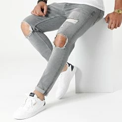 Tout neuf 🔥 Jean Skinny 6365 Gris de 2Y Premium 😉 -2Y Premium Soldes 2y premium 281904 B6365 1 GREY 20210903T135359 03