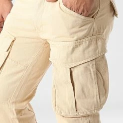 Meilleure affaire 💯 Pantalon Cargo ES8076 Beige de 2Y Premium ✨ -2Y Premium Soldes 2y premium 287814 ES8076 BEIGE 20211011T141330 02