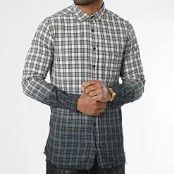 Acheter 😉 Chemise Manches Longues A Carreaux G1007 Gris Beige de 2Y Premium 🤩 -2Y Premium Soldes 2y premium 287885 NG G1007 BEIGE 20211011T154806 03