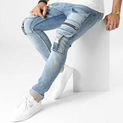 Coupon ⌛ Jean Skinny B6420 Bleu Wash de 2Y Premium 😍 -2Y Premium Soldes 2y premium 291051 B6420 BLUE 20211125T121605 03