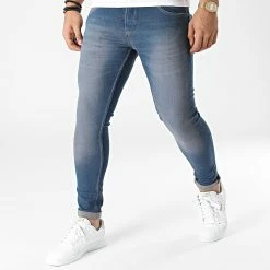 Acheter 😍 Jean Slim B6512 Bleu Denim de 2Y Premium 🧨