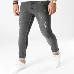 Vente flash 🤩 Jean Skinny B6186 Noir de 2Y Premium 🔥