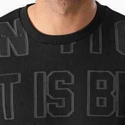 Offres 🤩 Sweat Crewneck 5414 Noir de 2Y Premium 🔥 -2Y Premium Soldes 2y premium 291205 BRS SW 5414 BLACK 20211110T160712 02