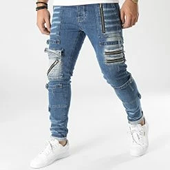 Coupon 🎉 Jean Slim B6454 Bleu Denim de 2Y Premium ⌛