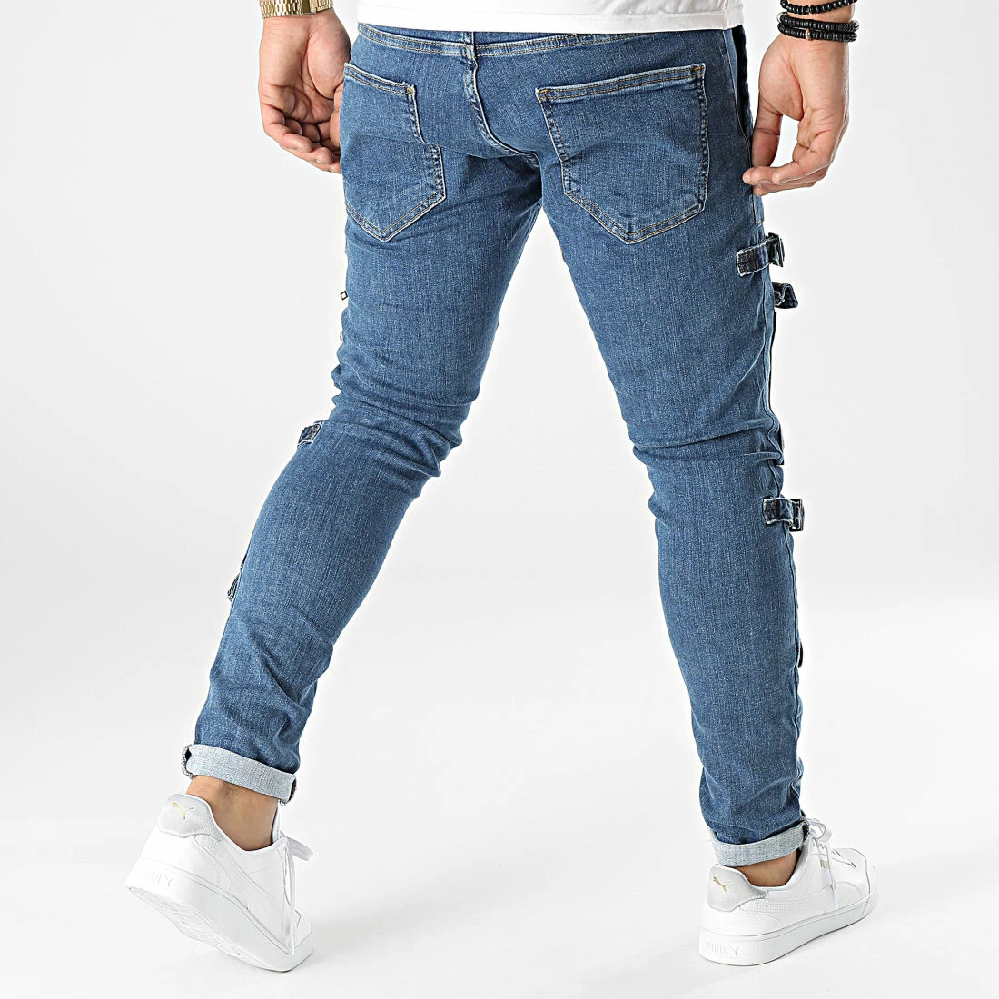 Coupon 🎉 Jean Slim B6454 Bleu Denim de 2Y Premium ⌛ 6 Coupon 🎉 Jean Slim B6454 Bleu Denim de 2Y Premium ⌛ – Image 4