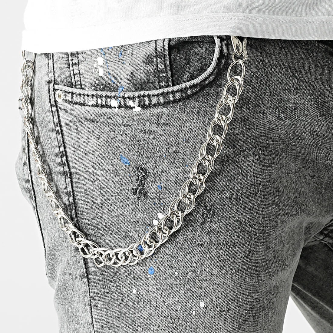 Bon marché 🎉 Jean Skinny B6495 Gris de 2Y Premium 💯 4 Bon marché 🎉 Jean Skinny B6495 Gris de 2Y Premium 💯 – Image 2