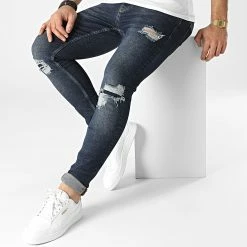 Coupon 🔔 Jean Skinny B6532 Bleu Denim de 2Y Premium 🤩 -2Y Premium Soldes 2y premium 294503 B6532 1 BLUE 20211207T161523 03