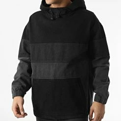 Les meilleures critiques de 🧨 Veste Jean Outdoor A Capuche M6629 Noir Gris Anthracite de 2Y Premium 🎉