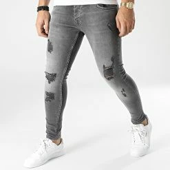 Nouveau 🤩 Jean Skinny AT8133 Gris de 2Y Premium 👏