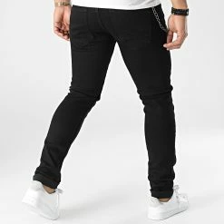 Vente flash 🤩 Jean B6617 Noir de 2Y Premium ✨ -2Y Premium Soldes 2y premium 294521 B6617 BLACK 20211209T150630 04