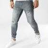 Nouveau 🔥 Jean Slim B6585 Gris Bleu Denim de 2Y Premium 😀 -2Y Premium Soldes 2y premium 294526 B6585 GREY 20211207T161151 01