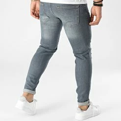 Nouveau 🔥 Jean Slim B6585 Gris Bleu Denim de 2Y Premium 😀 -2Y Premium Soldes 2y premium 294526 B6585 GREY 20211207T161155 04