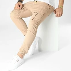 Offres 🥰 Jogger Pant G-08 Beige de 2Y Premium 🥰 -2Y Premium Soldes 2y premium 296176 G 08 BEIGE 20211223T160035 03