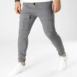 Remise 🤩 Jogger Pant G-07 Gris Anthracite de 2Y Premium 🔔