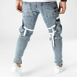 Acheter 👍 Jean Skinny B6673 Bleu Denim de 2Y Premium 🔥 -2Y Premium Soldes 2y premium 296186 B6673 BLUE 20211223T155353 04