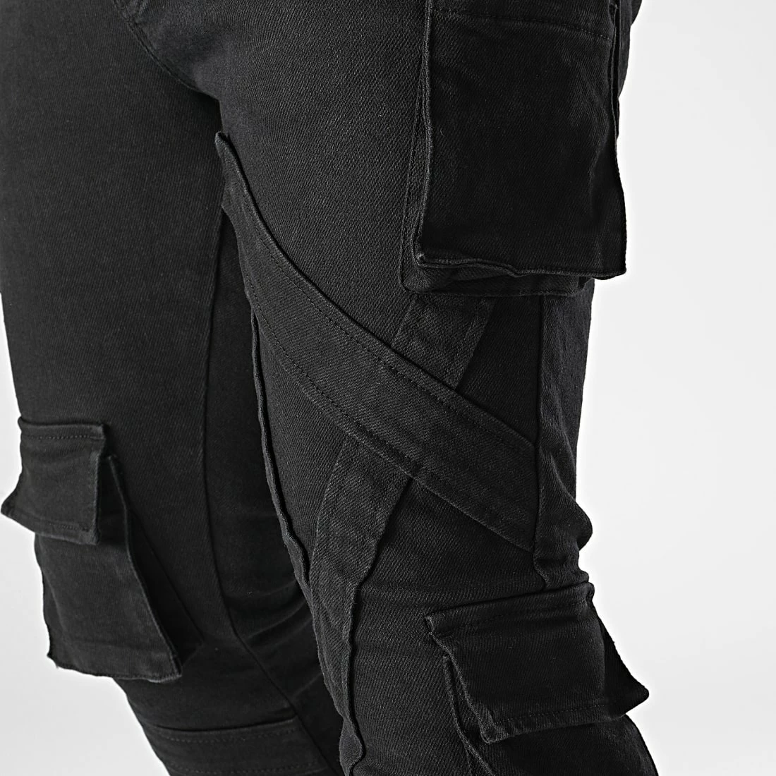 Top 10 🔔 Pantalon Cargo Skinny B6650 Noir de 2Y Premium 😍 4 Top 10 🔔 Pantalon Cargo Skinny B6650 Noir de 2Y Premium 😍 – Image 2