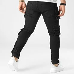 Top 10 🔔 Pantalon Cargo Skinny B6650 Noir de 2Y Premium 😍 9 Top 10 🔔 Pantalon Cargo Skinny B6650 Noir de 2Y Premium 😍 -2Y Premium Soldes 2y premium 296188 B6650 BLACK 20211224T102845 04