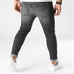 Nouveau ❤️ Jean Skinny AT8165 Gris Anthracite de 2Y Premium 😉 -2Y Premium Soldes 2y premium 296196 AT8165 GREY 20211224T104852 04