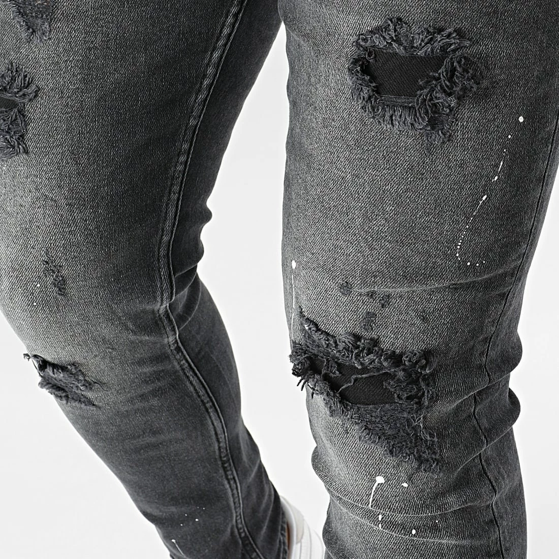 Promo 😍 Jean Skinny AT8159 Gris Anthracite de 2Y Premium 🔥 4 Promo 😍 Jean Skinny AT8159 Gris Anthracite de 2Y Premium 🔥 – Image 2