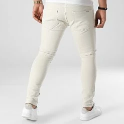 Bon marché 🧨 Jean Slim B6348 Beige de 2Y Premium 🔥 -2Y Premium Soldes 2y premium 298071 B6348 STONE 20220113T143039 04