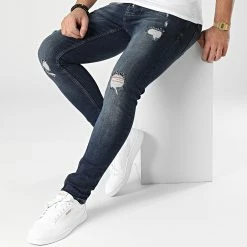 Sortie 😉 Jean Slim B6684 Bleu Brut de 2Y Premium ❤️ -2Y Premium Soldes 2y premium 298085 B6684 BLUE 20220113T143135 03