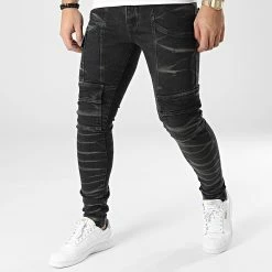 Grosses soldes 🌟 Jean Slim B6610 Noir de 2Y Premium 😀