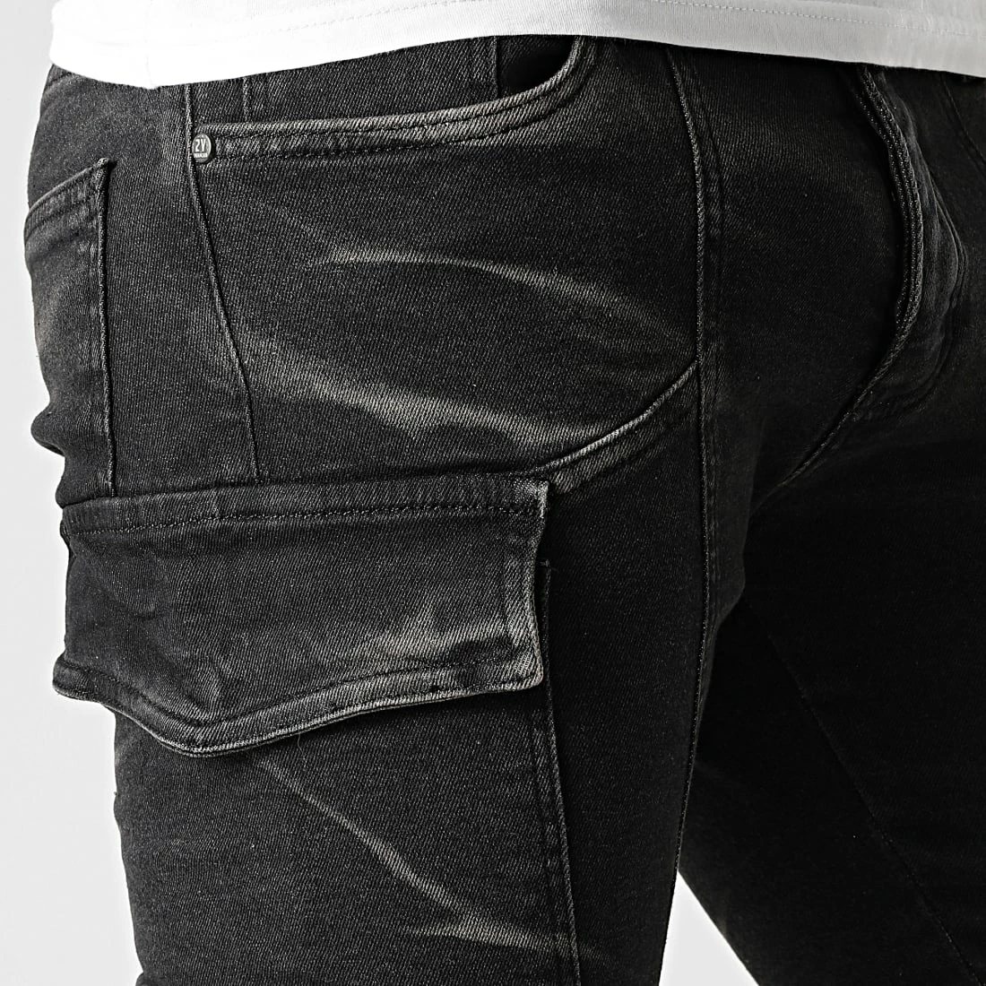 Grosses soldes 🌟 Jean Slim B6610 Noir de 2Y Premium 😀 4 Grosses soldes 🌟 Jean Slim B6610 Noir de 2Y Premium 😀 – Image 2