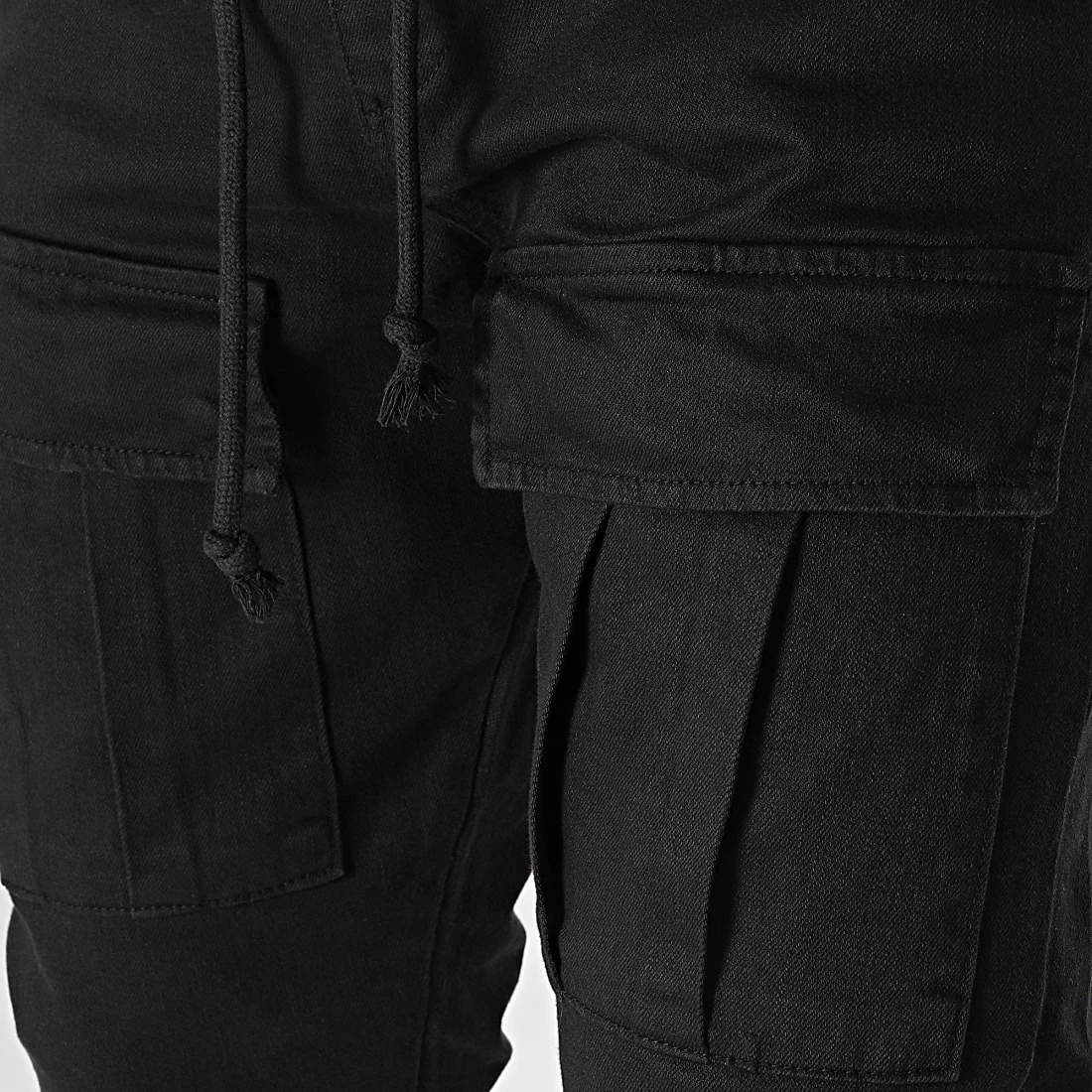 Coupon 👍 Pantalon Cargo Slim B6840 Noir de 2Y Premium 😉 4 Coupon 👍 Pantalon Cargo Slim B6840 Noir de 2Y Premium 😉 – Image 2