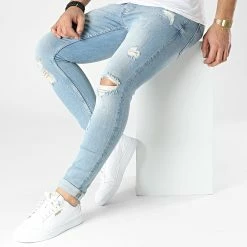 Vente flash 👏 Jean Skinny B6797 Bleu Wash de 2Y Premium 🎉 8 Vente flash 👏 Jean Skinny B6797 Bleu Wash de 2Y Premium 🎉 -2Y Premium Soldes 2y premium 301045 B6797 BLUE 20220202T152924 03