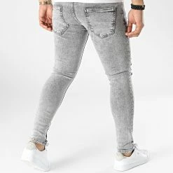 De gros ❤️ Jean Skinny B6177 Gris Clair de 2Y Premium 🌟 -2Y Premium Soldes 2y premium 301090 B6177 1 GREY 20220203T155027 04