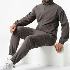 Sortie 👍 Ensemble De Survetement F22-903T Gris Anthracite de 2Y Premium 🎉