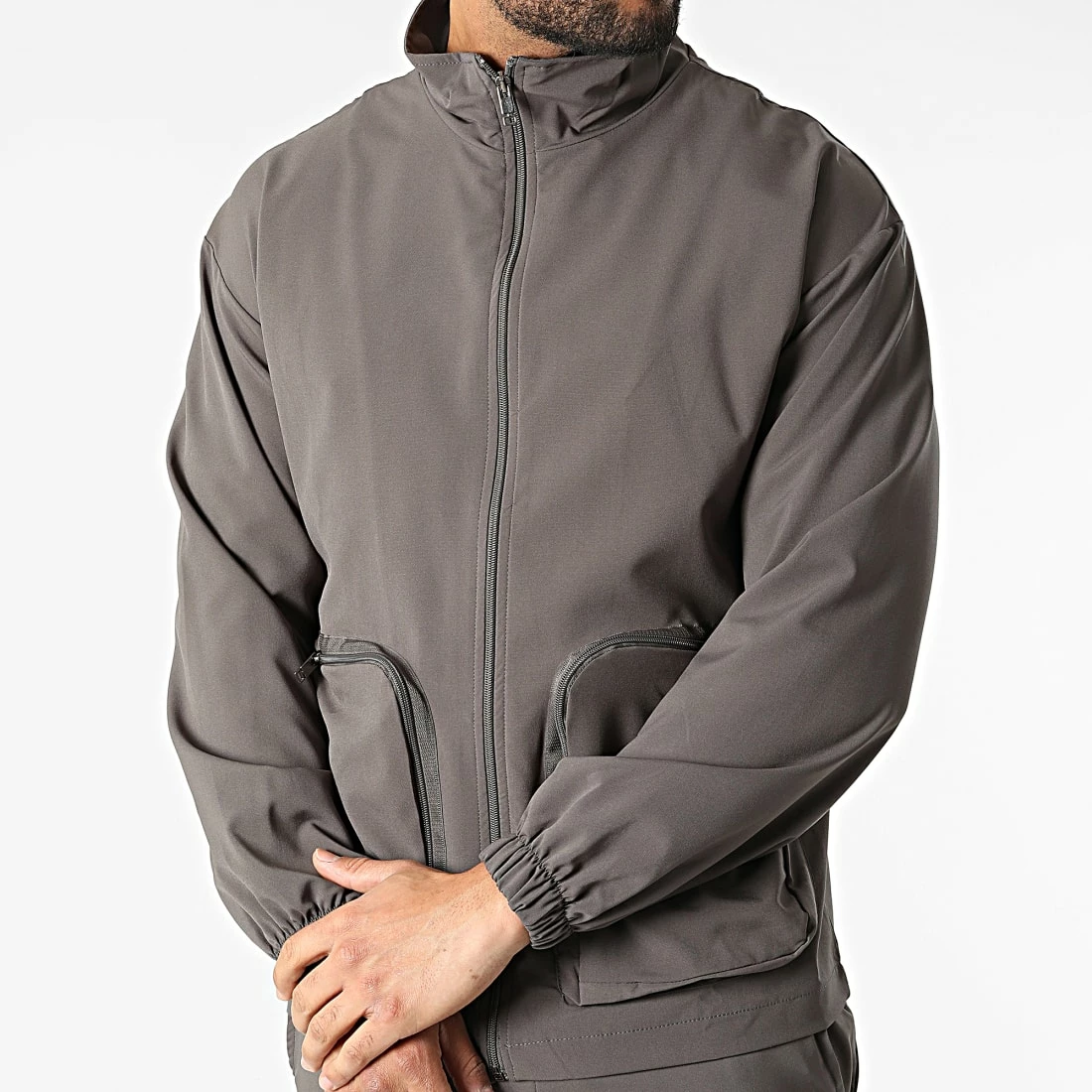 Sortie 👍 Ensemble De Survetement F22-903T Gris Anthracite de 2Y Premium 🎉 5 Sortie 👍 Ensemble De Survetement F22-903T Gris Anthracite de 2Y Premium 🎉 – Image 3