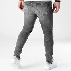 De gros 💯 Jean Slim AT8157 Gris Anthracite de 2Y Premium 🔔 -2Y Premium Soldes 2y premium 307505 AT8157 BLACK 20220307T154802 04