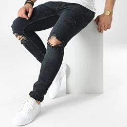 Acheter 🧨 Jean Slim B6856 Bleu Brut de 2Y Premium 👍 -2Y Premium Soldes 2y premium 307513 B6856 BLUE 20220304T152226 03