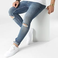 De gros 🌟 Jean Slim B6767 Bleu Denim de 2Y Premium 🌟 -2Y Premium Soldes 2y premium 307516 B6767 1 BLUE 20220304T152149 03