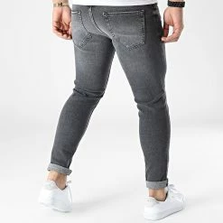 Bon marché 💯 Jean Slim B6781 Gris Anthracite de 2Y Premium ❤️ -2Y Premium Soldes 2y premium 307529 B6781 BLACK 20220307T154537 04