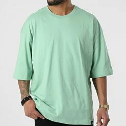 Budget 🛒 Tee 👚 Shirt FT-6117 Vert Clair de 2Y Premium 👏