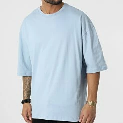 Promo ✔️ Tee 👚 Shirt FT-6117 Bleu Clair de 2Y Premium 🔥