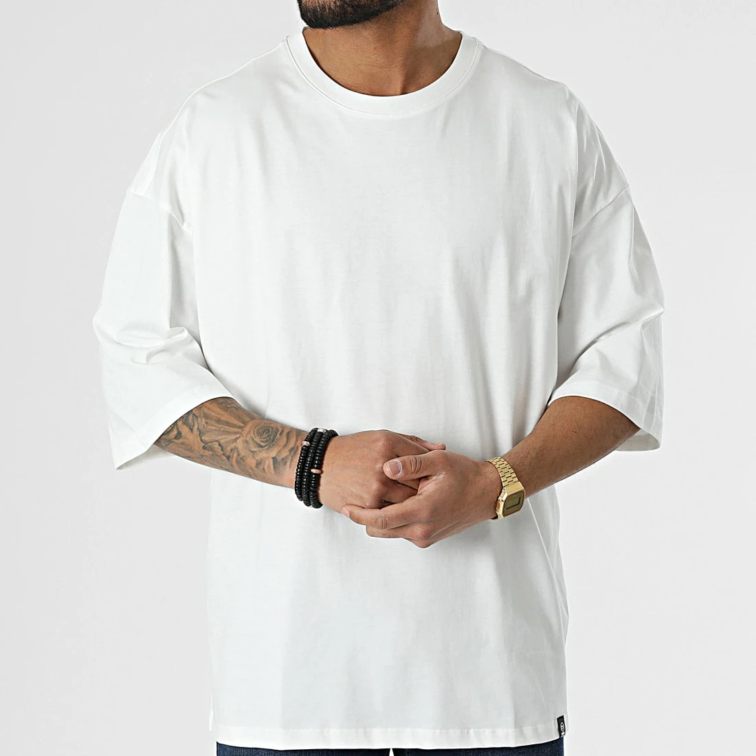 Bon marché ⌛ Tee 👚 Shirt FT-6117 Beige Clair de 2Y Premium 🎉 5 Bon marché ⌛ Tee 👚 Shirt FT-6117 Beige Clair de 2Y Premium 🎉 – Image 3