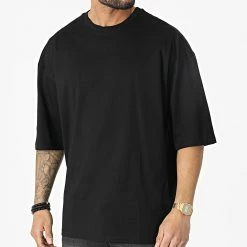 Grosses soldes 👏 Tee 👚 Shirt FT-6117 Noir de 2Y Premium 😉