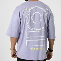 Top 10 😀 Tee 👚 Shirt FT-6105 Lila de 2Y Premium 😉